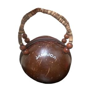 Coconut Beaded Handbag